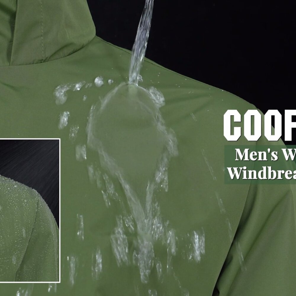 Packable Rain Jacket Lightweight Waterproof Hoode… - image 8